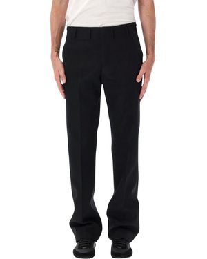 Prada Wool Tailored Pants - Black