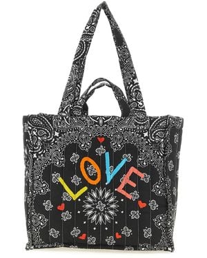 Call it By Your Name Medium 'Cabas' Shopping Bag - Black