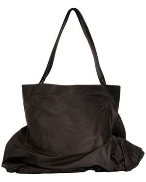 Yohji Yamamoto Unevenness Shopper Bag - Black