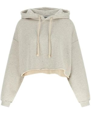 Golden Goose Crystal Hoodie - Natural