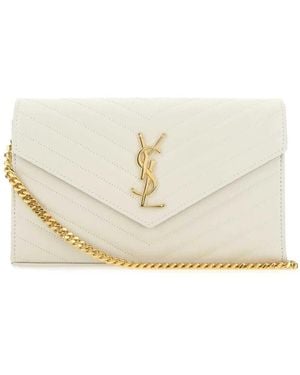 Saint Laurent Ysl C.Wall(153Y)Mono - White