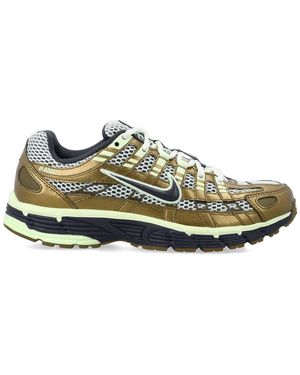 Nike P-6000 Mesh Trainers - Green