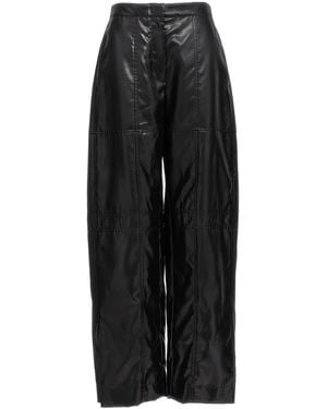 Jil Sander Coated Pants - Black