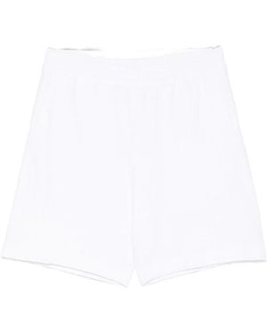 Givenchy Logo Cotton Shorts - White