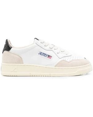 Autry Medalist Low Trainers - White