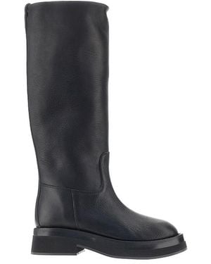 Paris Texas Napa Leather Boots - Black
