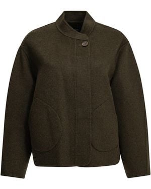 Soeur "Windsor" Short Coat - Green