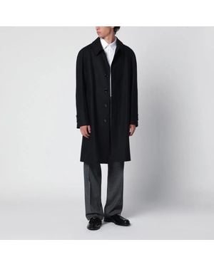 Lardini Single-Breasted Coat - Black