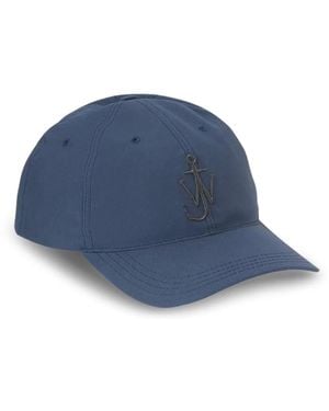 JW Anderson Cotton Hat - Blue