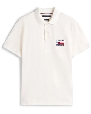 Tommy Hilfiger Polo With Logo - White