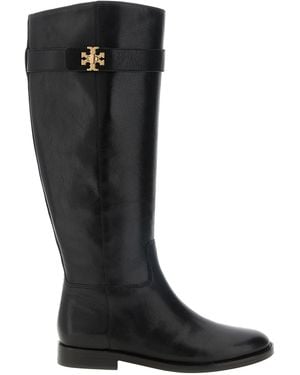Tory Burch 'T-Lock' Boots - Black