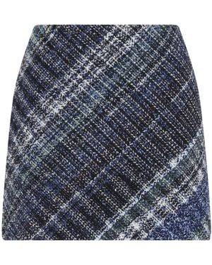 Missoni Dark Tones Caperdoni Mini Skirt - Blue