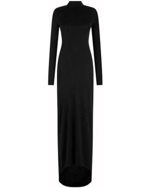 Tom Ford Asymmetrical Evening Dress - Black