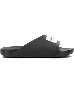 Givenchy "Label" Slides - Black
