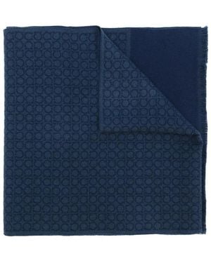 Ferragamo Wool Scarf - Blue