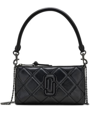 Marc Jacobs Leather Shoulder Bag - Black