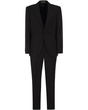 BOSS Regular Fit Suit - Black