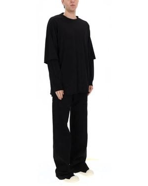Rick Owens Cotton Jeans - Black