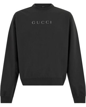 Gucci Jumper With Logo - Black
