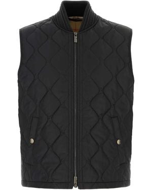 Burberry Nylon Vest - Black