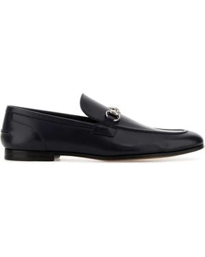 Gucci Midnight Leather Loafers - Black
