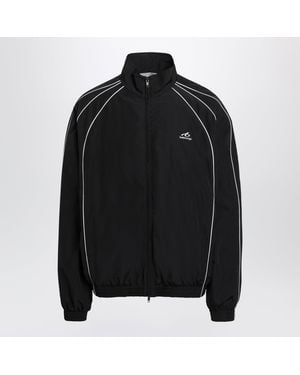 Balenciaga Zip-Up Sweatshirt - Black