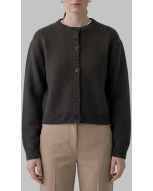 Lisa Yang Dark Fern Emmylou Cardigan Jacket - Black