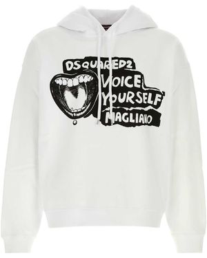 DSquared² Cotton Dsquared X Magliano Sweatshirt - Gray