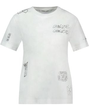 Samsøe & Samsøe Sacamino Ss 11725 T-Shirt - White