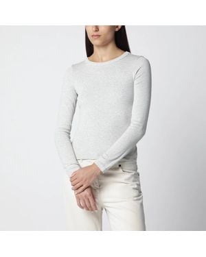 Flore Flore Mélange Max Organic Cotton Long-Sleeve T-Shirt - Grey