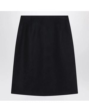 Loro Piana Vivian Cashmere Skirt - Black