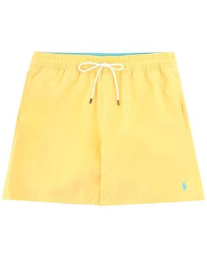 Polo Ralph Lauren Costume Da Bagno Con Logo - Yellow