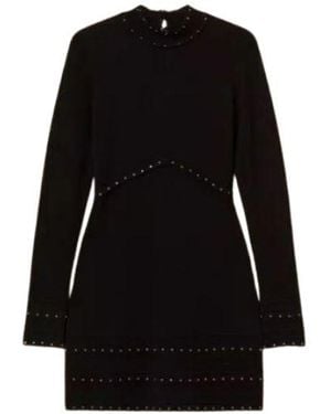 Twinset Elastane Dress - Black