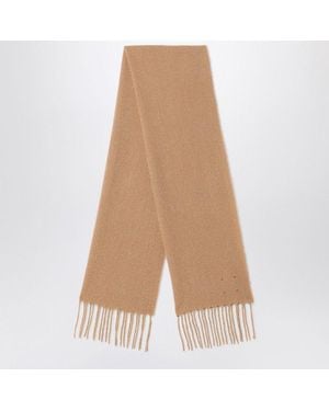 Destin Camel And Cahsmere Scarf - Natural