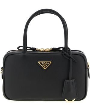 Prada 'Bauletto' Handbag - Black