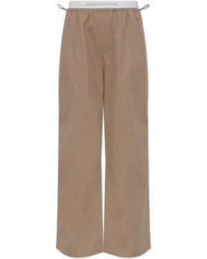 Alexander Wang Double Layer Pants - Natural