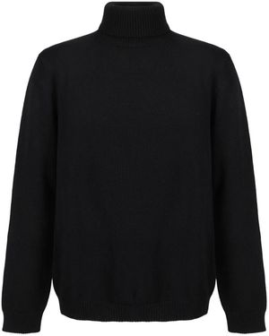 Nuur Long Sleeves Turtle Neck - Black