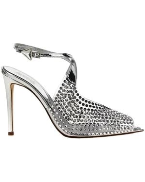 Nicolo' Beretta 'Beiby' Sandals - Metallic