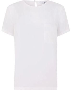 Max Mara Short Sleeve Shirt - White