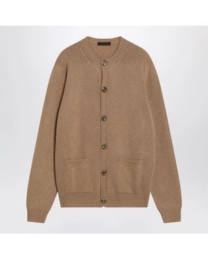 Prada Camel-Coloured Cardigan - Brown