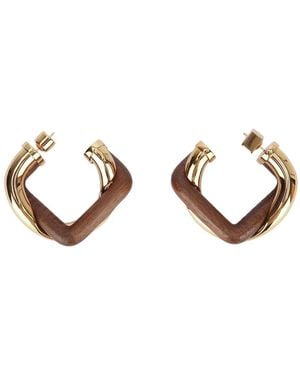 Jacquemus Les Boucles Doppio - Brown