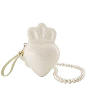 Simone Rocha Claddagh Crossbody - White
