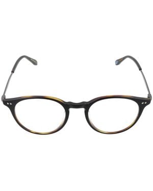 Garret Leight Optical Clune J Ebony Tortoise Gunmetal/1/1 - Black