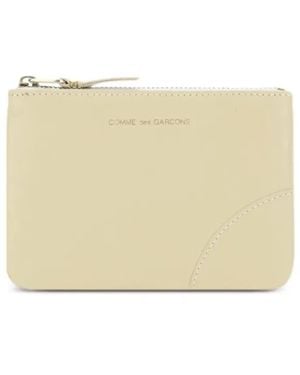 Comme des Garçons Wallet Classic Wallet With Zip - Natural