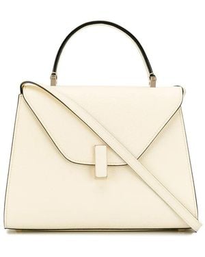 Valextra "Iside" Medium Tote Bag - Natural