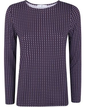 Whyci Round Neck T-Shirt - Blue