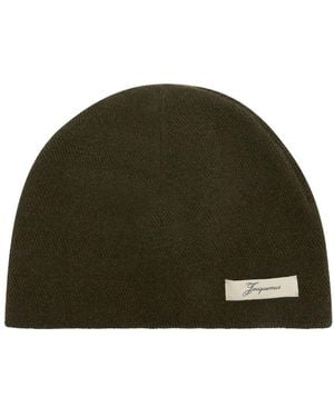 Jacquemus The Chevron Beanie - Green