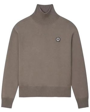 KENZO Taupe Jumper With Logo - Grey