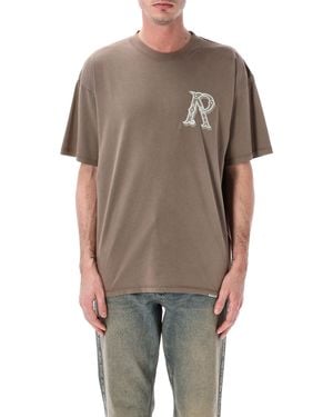 Represent Western Initial T-Shirt - Gray