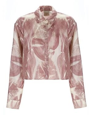 Alysi Silk Shirt - Pink